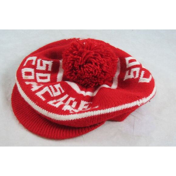 Concord Bowling Alley South St Louis Missouri Knit Hat Pom Brim Vintage - Picture 4 of 7